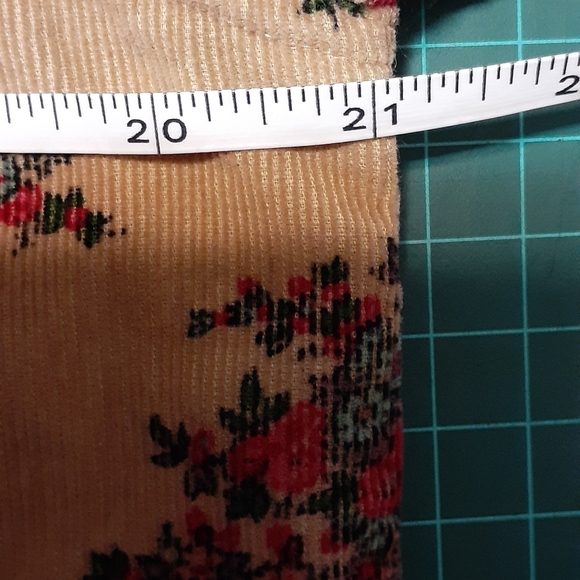 April Cornell Floral Cord Jean Jacket - Picture 4 of 6